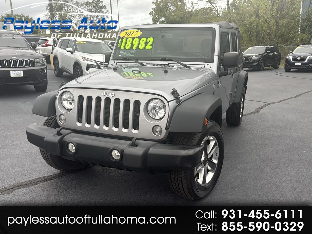 2017 Jeep Wrangler SPORT