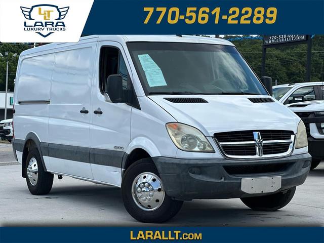 White 2008 Dodge Sprinter Cargo Van Automatic