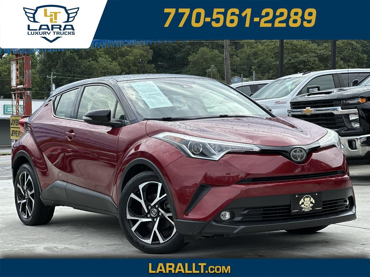 Red (Burgundy) 2019 Toyota C-HR SUV / Crossover Front-Wheel Drive Automatic