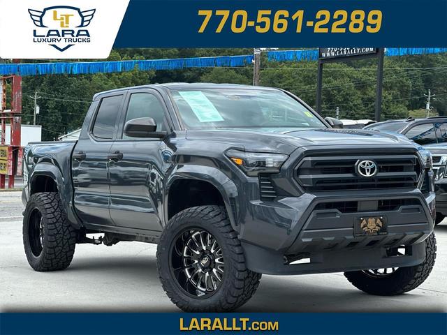 Gray 2024 Toyota Tacoma Pickup Truck Four-Wheel Drive Automatic