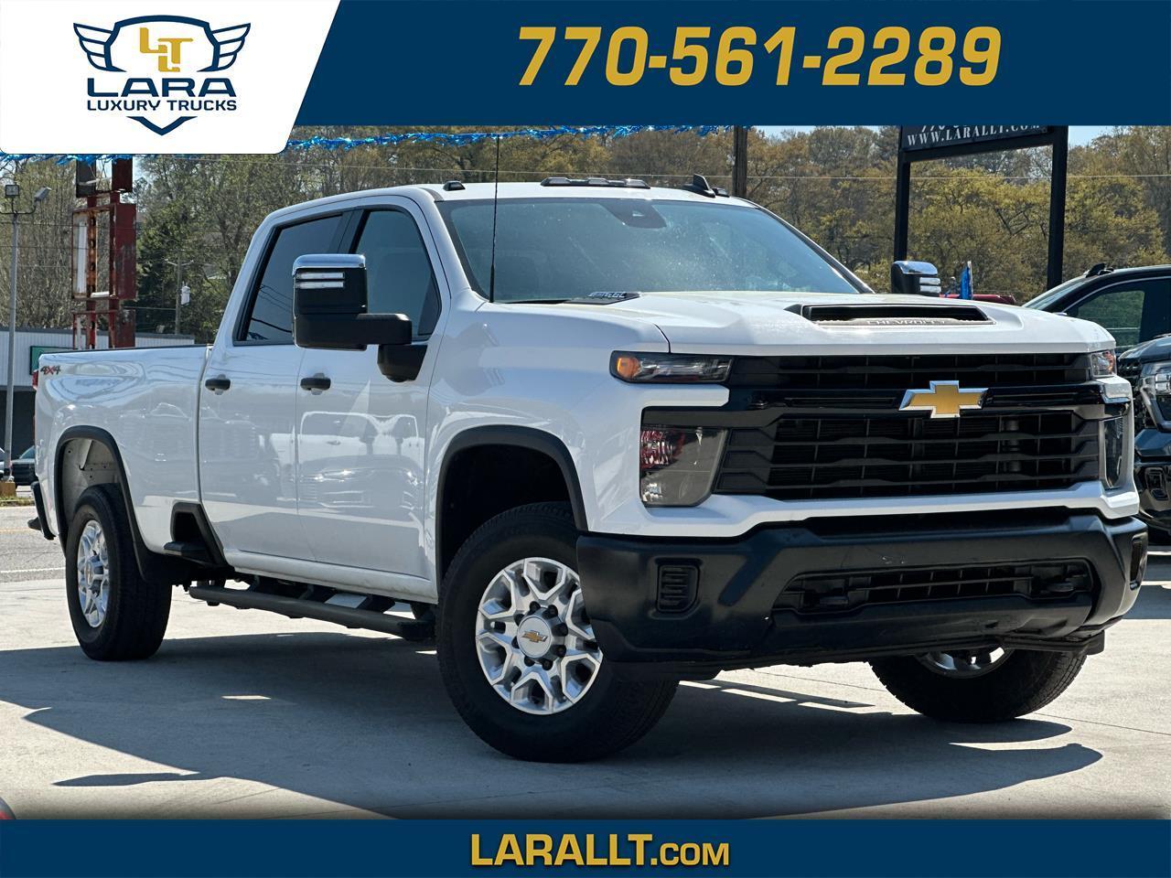 Chevrolet Silverado 2500HD Work Truck Crew Cab Short Box 4WD 2024