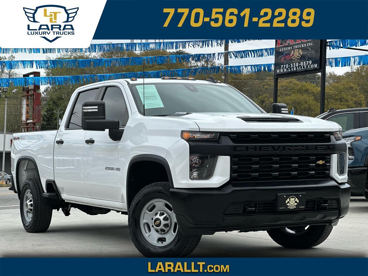 Chevrolet Silverado 2500HD Work Truck Crew Cab Short Box 4WD 2022