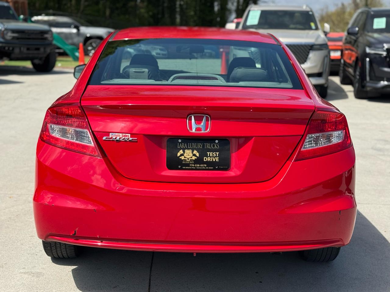 Honda Civic LX Coupe 5-Speed AT 2012