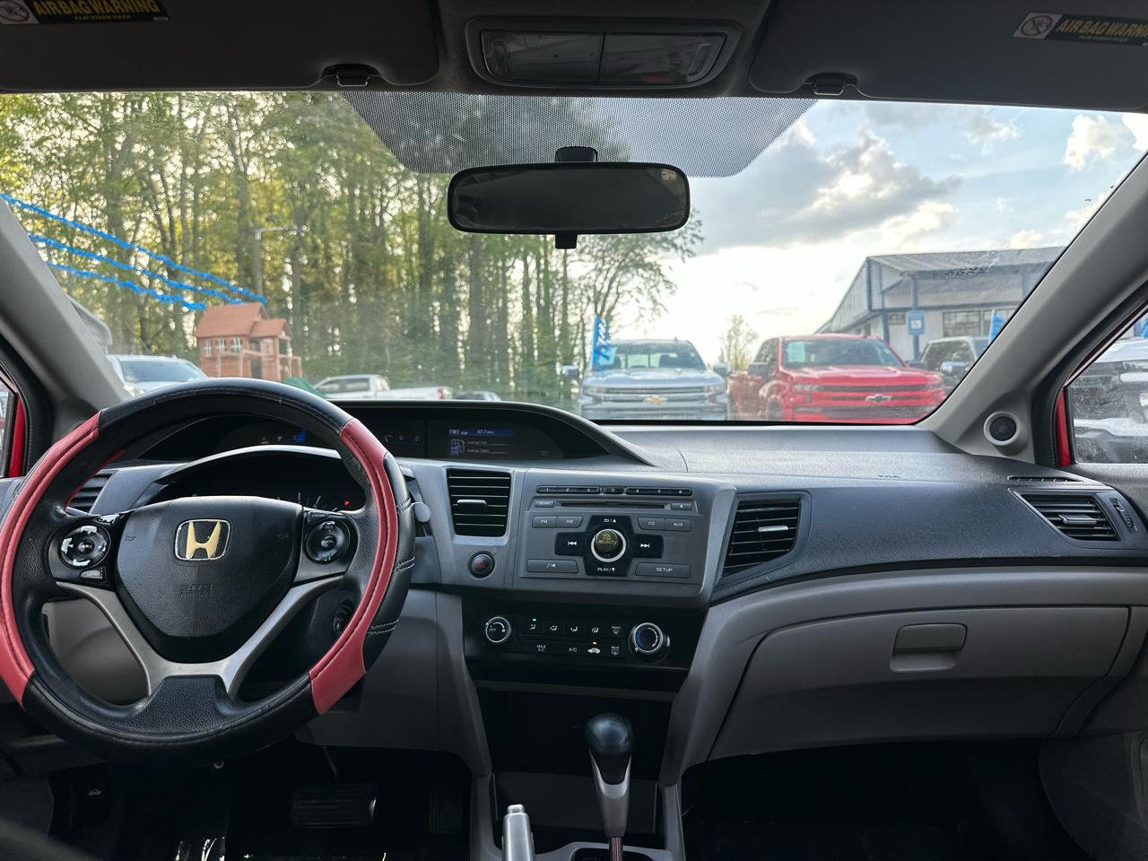 Honda Civic LX Coupe 5-Speed AT 2012