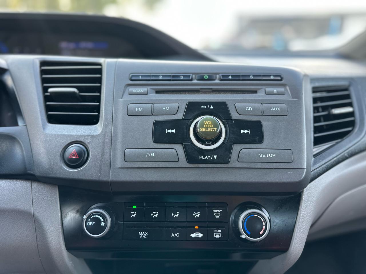 Honda Civic LX Coupe 5-Speed AT 2012