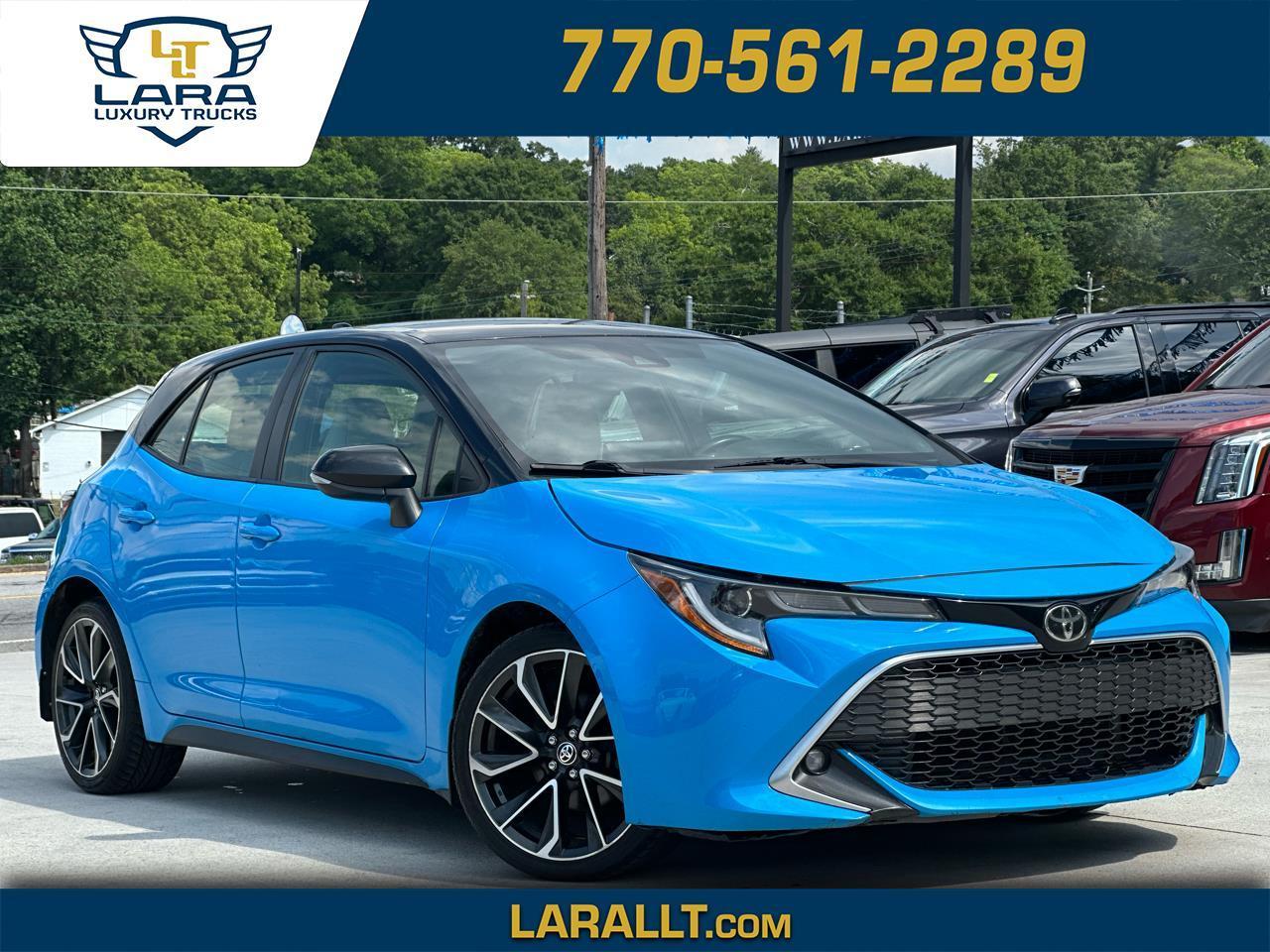 Toyota Corolla XSE Hatchback CVT 2021