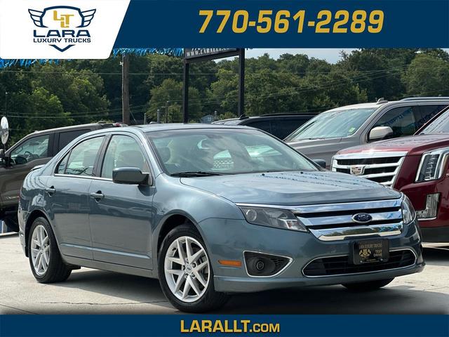 Blue 2011 Ford Fusion Sedan Front-Wheel Drive Automatic