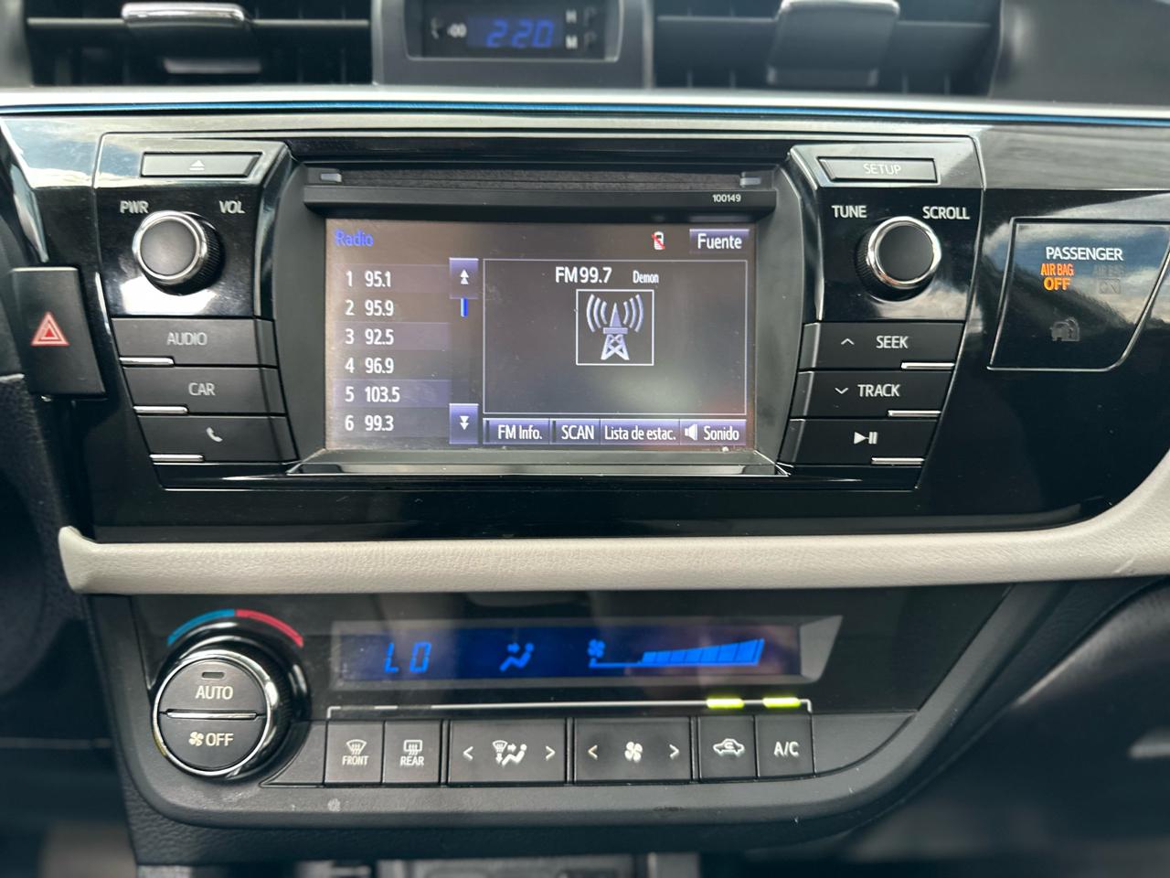 Toyota Corolla S Premium CVT 2015
