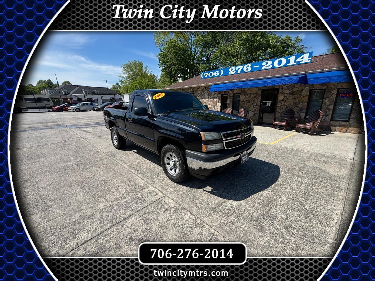 Chevrolet Silverado 1500 Classic 4WD Reg Cab 119.0" Work Truck 2007