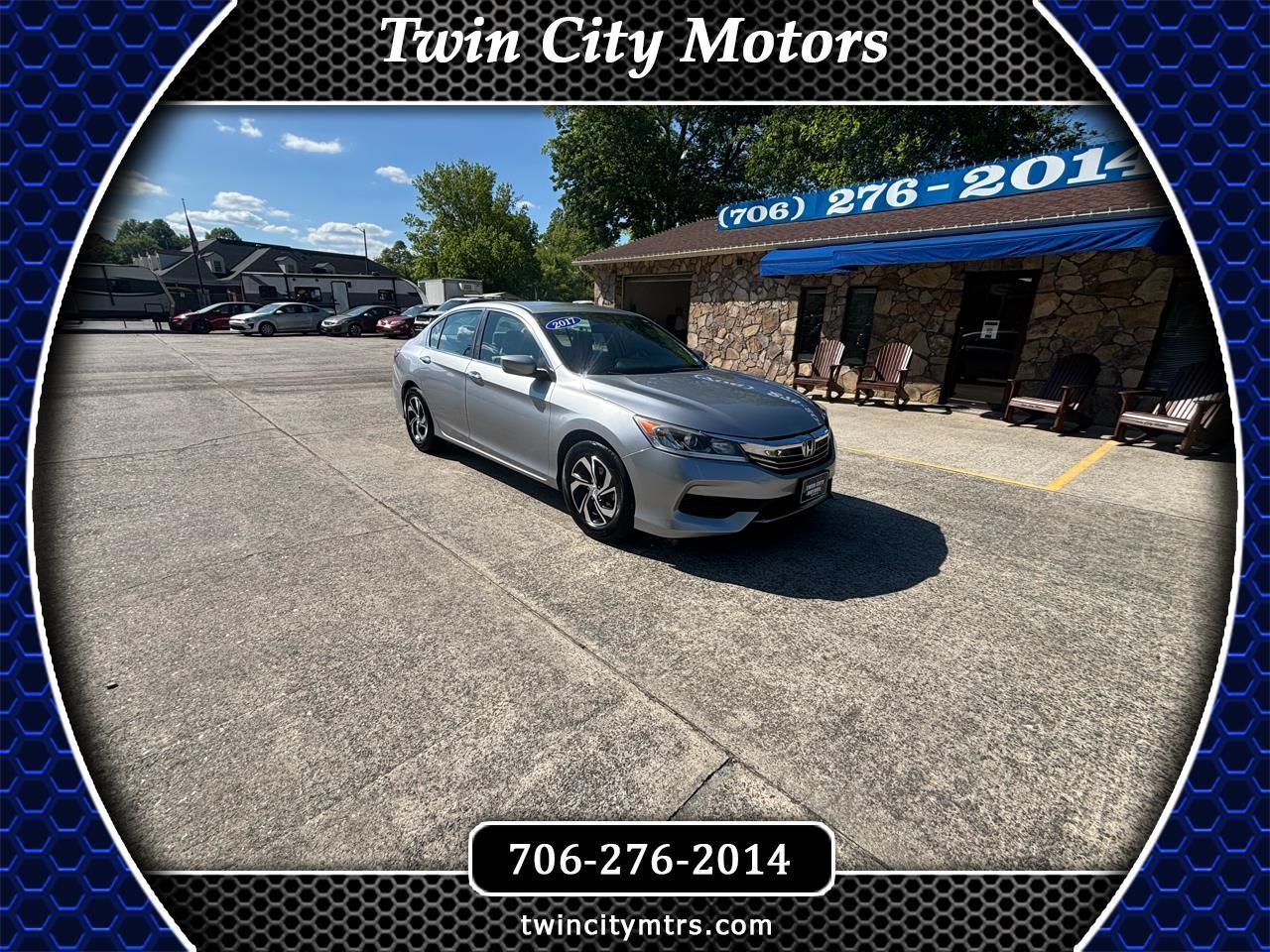 2017 Honda Accord Sedan LX CVT