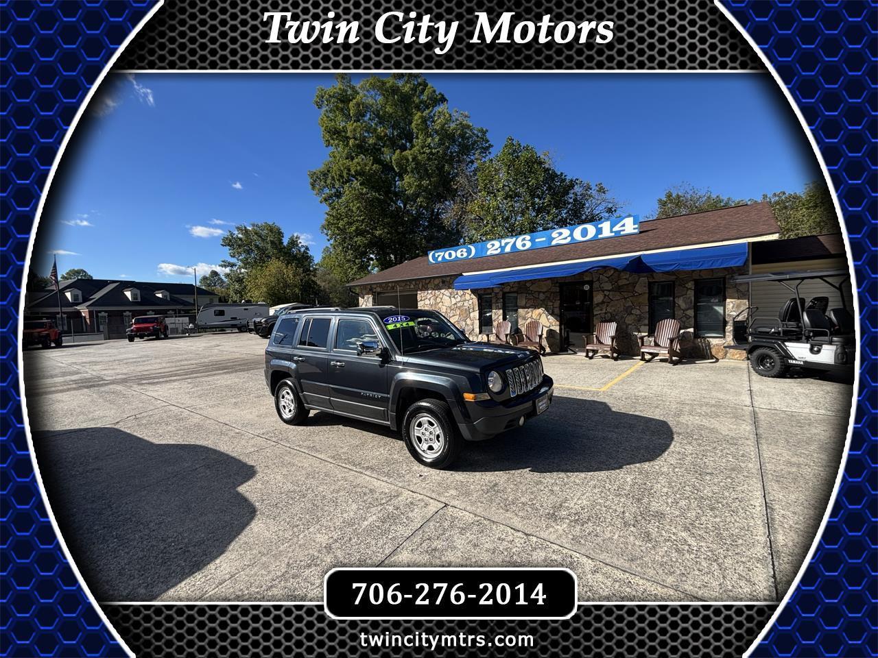 2015 Jeep Patriot 4WD 4dr Sport