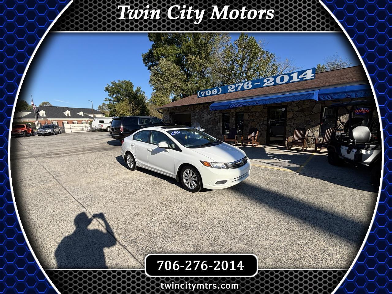 Honda Civic Sdn 4dr Auto EX-L 2012