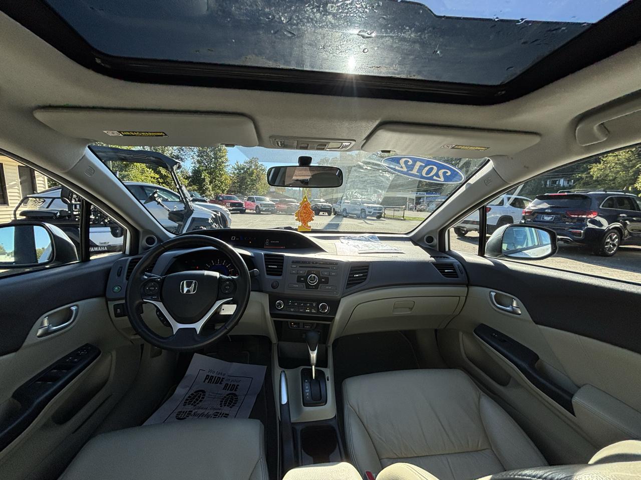 Honda Civic Sdn 4dr Auto EX-L 2012