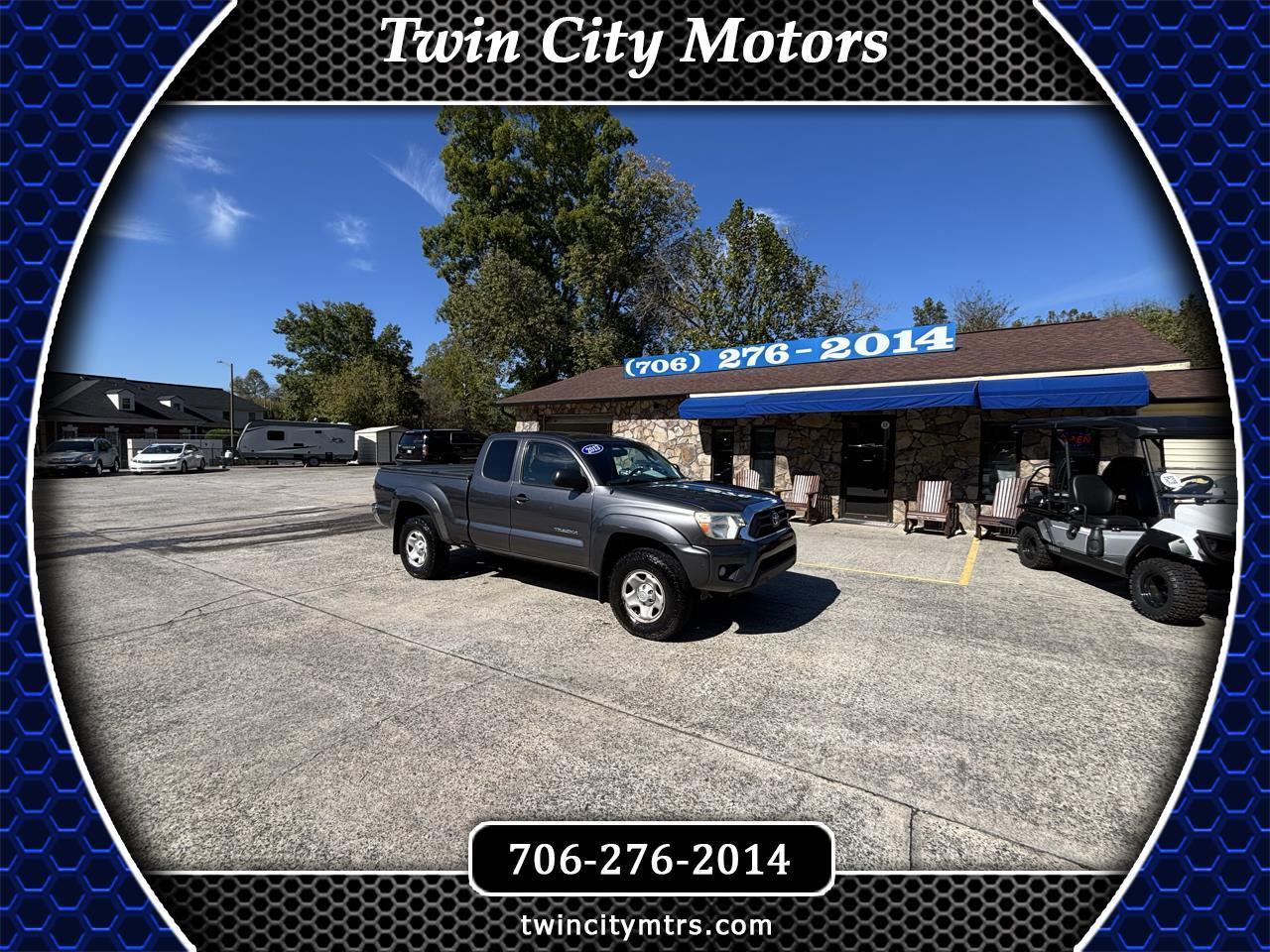 Toyota Tacoma 4WD Access Cab V6 MT (Natl) 2013