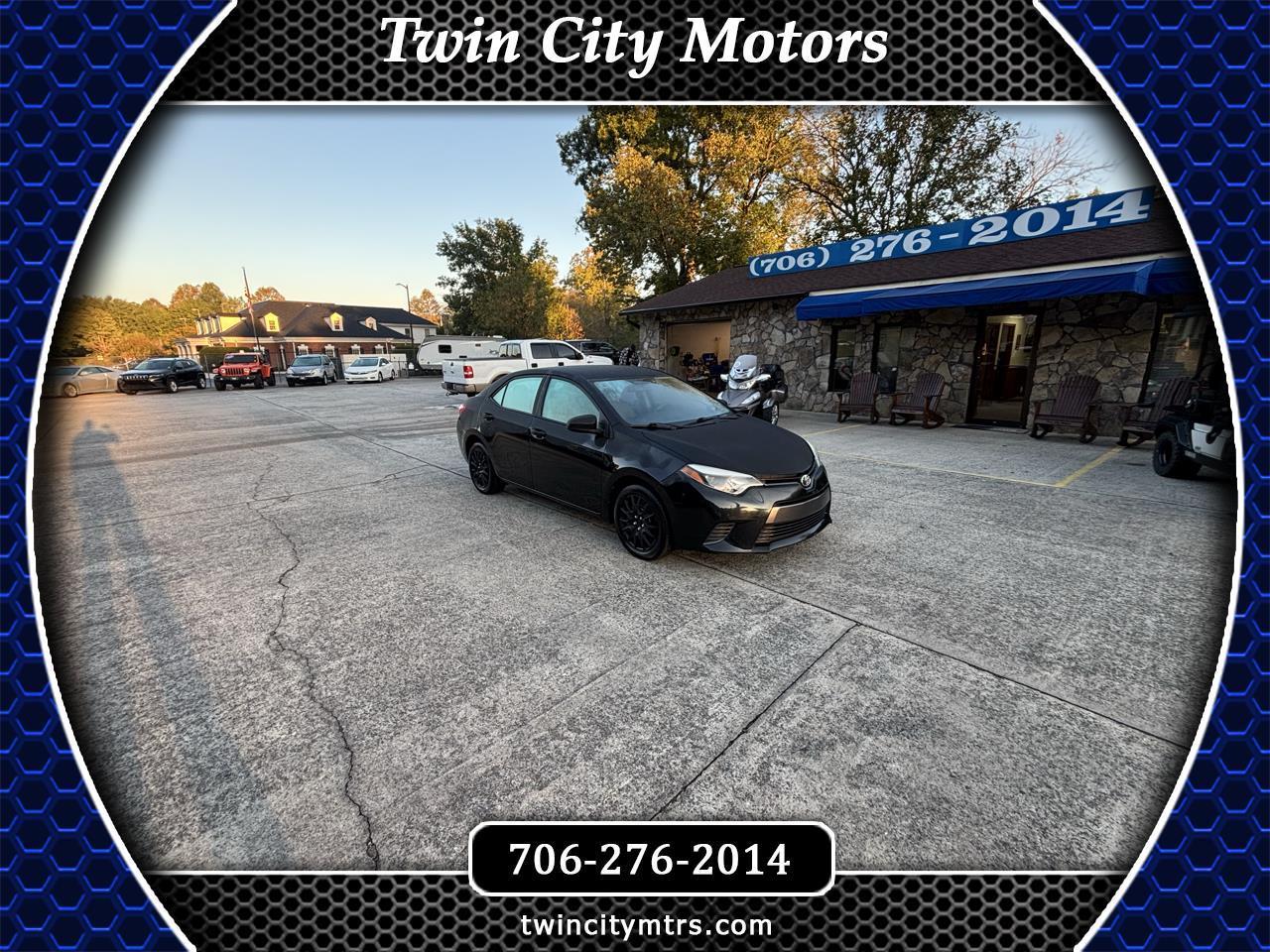 Toyota Corolla 4dr Sdn CVT S w/Special Edition Pkg (Natl) 2016