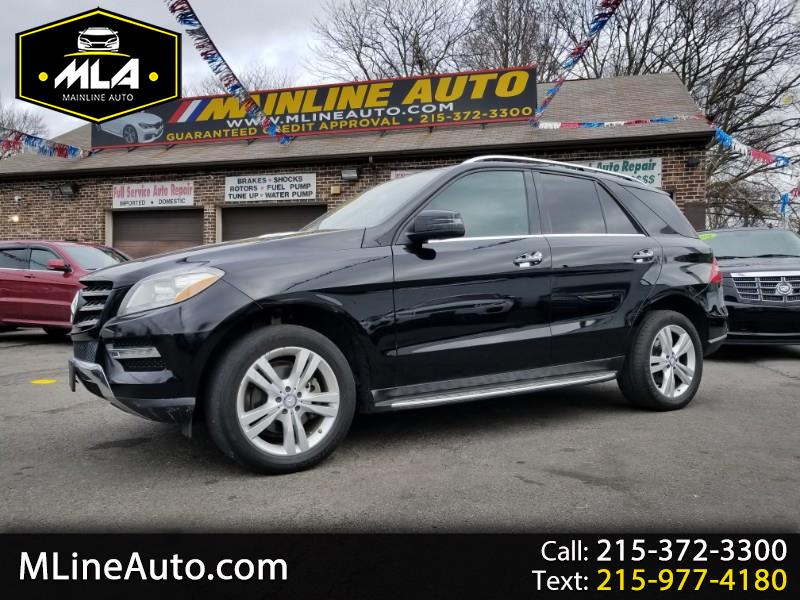 Used 2013 Mercedes Benz M Class Ml350 4matic For Sale In