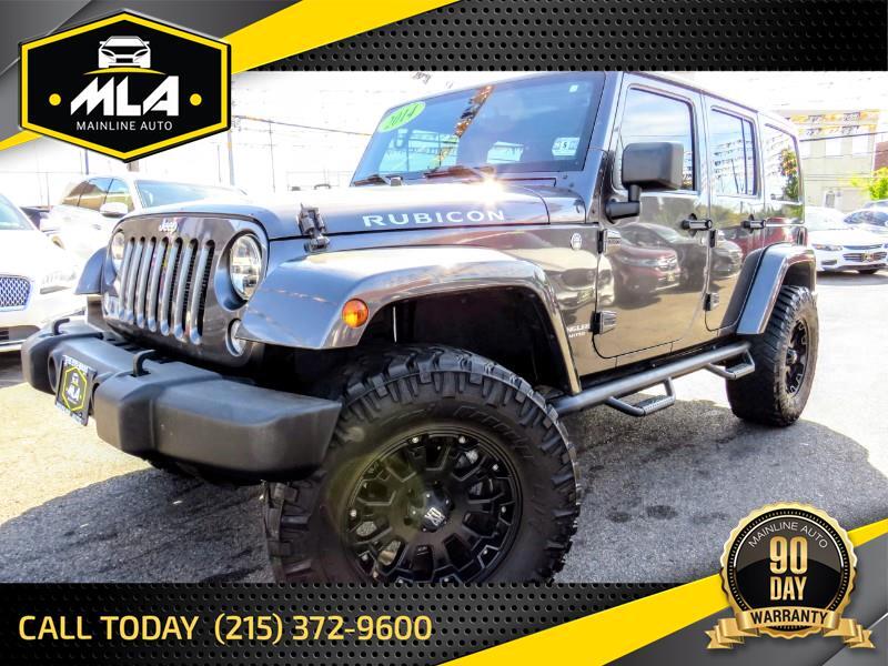 Used 2014 Jeep Wrangler Unlimited Rubicon 4WD for Sale in Philadelphia PA  19141 Mainline Auto