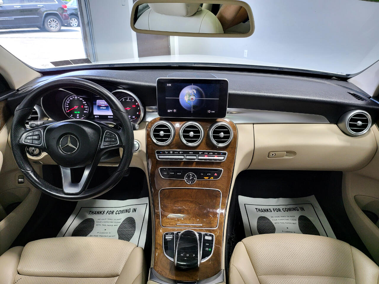 Xe Mercedes Benz C class C300 AMG 2015 - Trắng