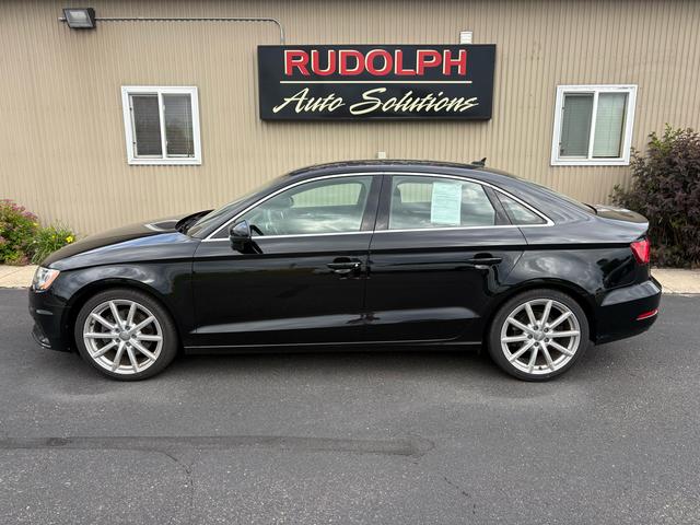 Black 2016 Audi A3 Sedan All-Wheel Drive Automatic