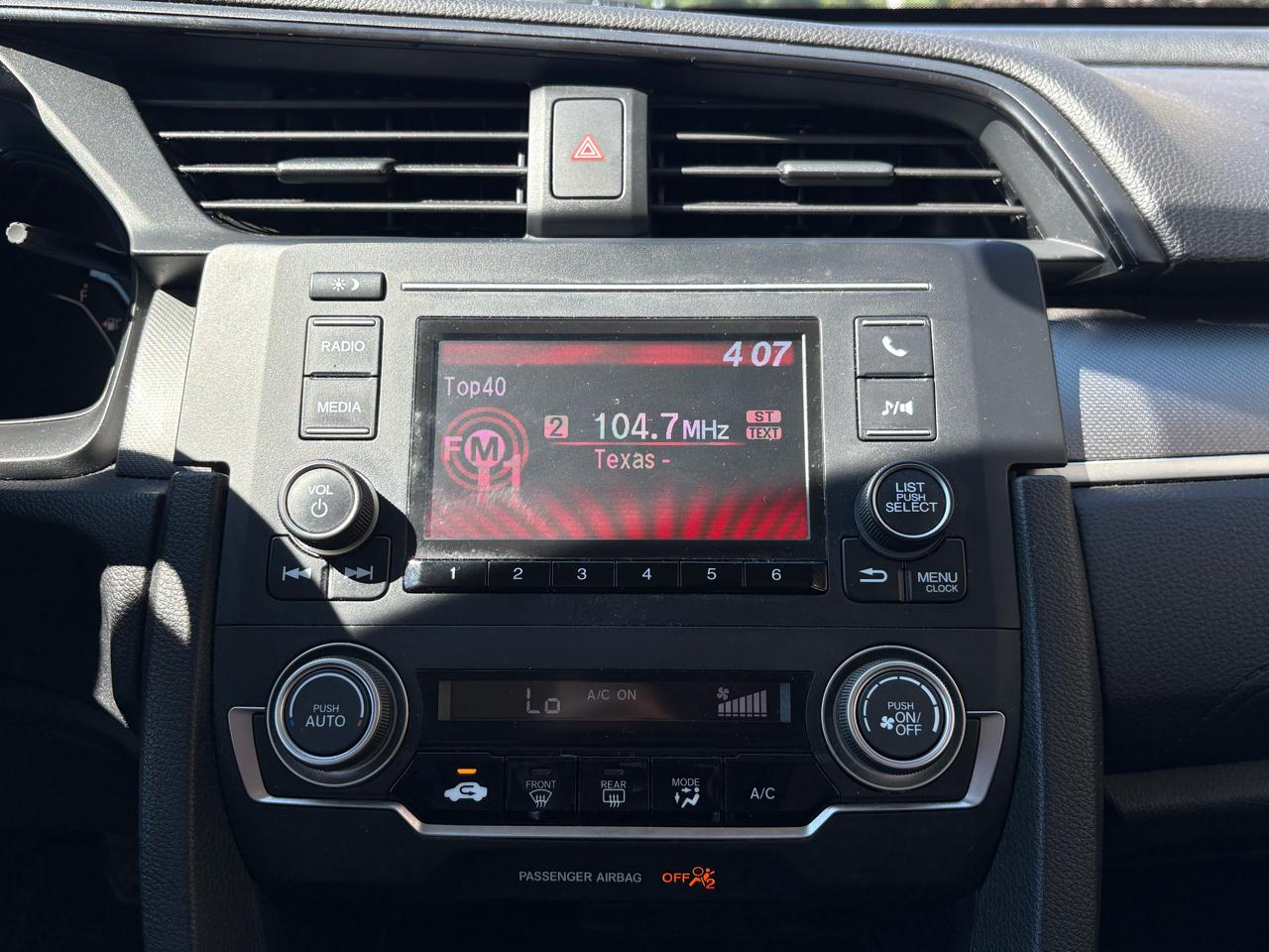 Honda Civic LX Sedan CVT 2016