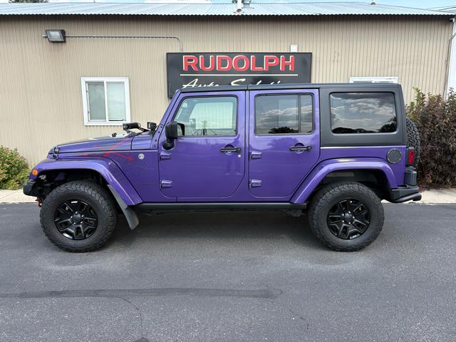 Purple 2016 Jeep Wrangler SUV / Crossover Four-Wheel Drive Automatic