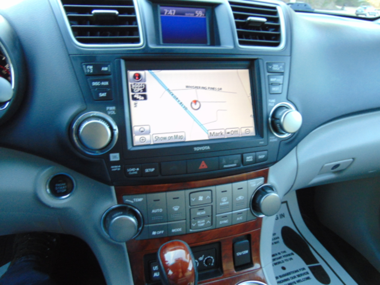 Toyota Highlander Limited 2WD 2012