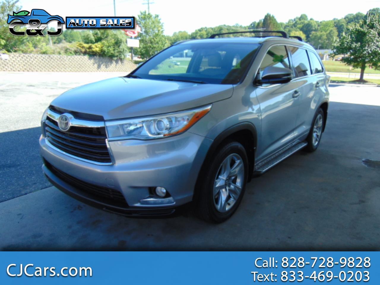 Toyota Highlander Limited AWD V6 2016