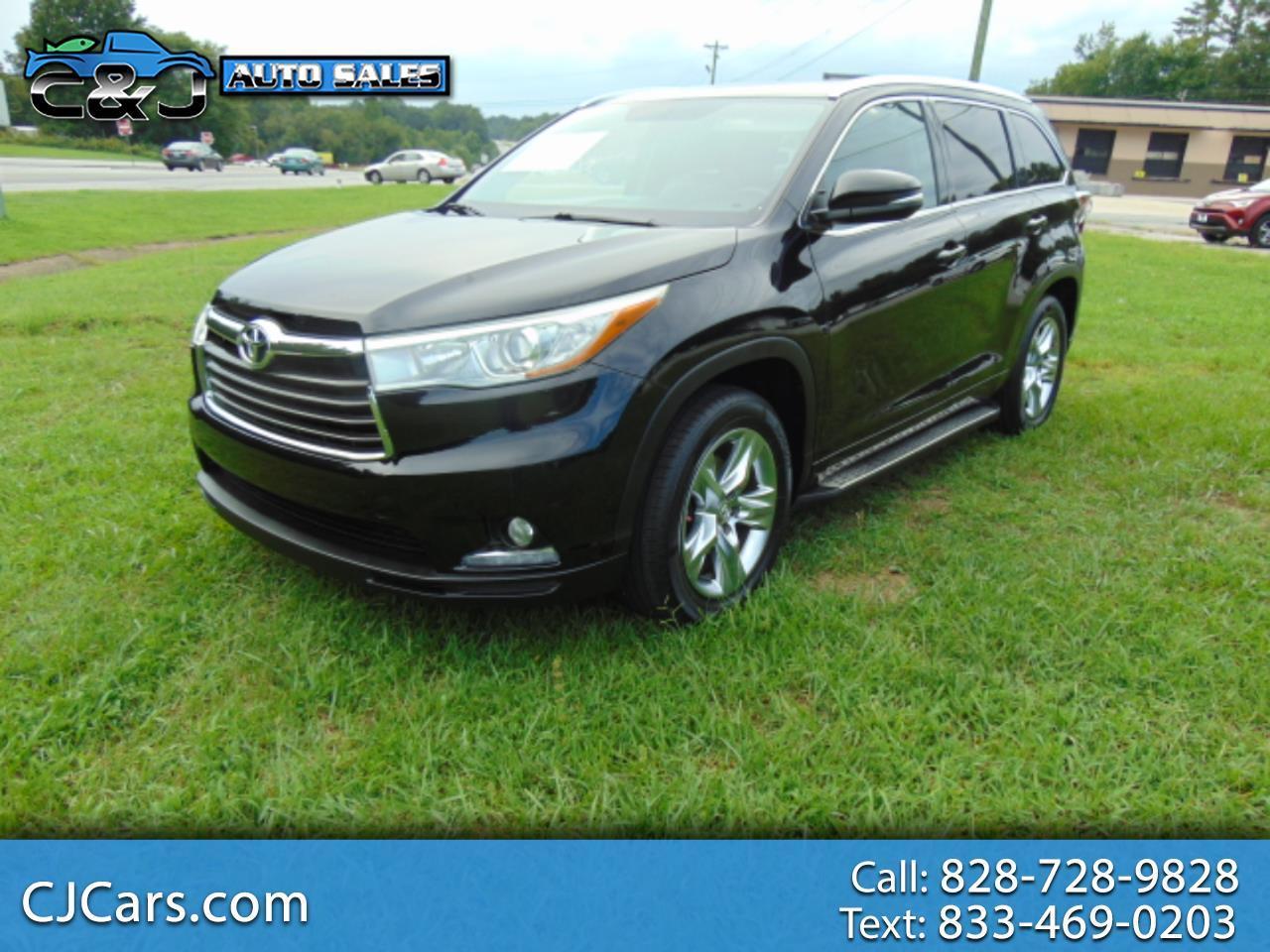Toyota Highlander Limited FWD V6 2015