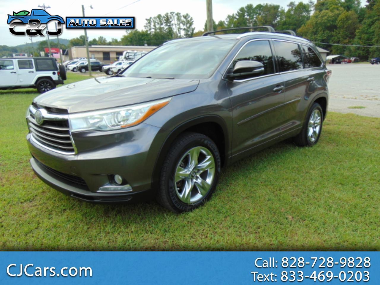 Toyota Highlander Limited FWD V6 2016