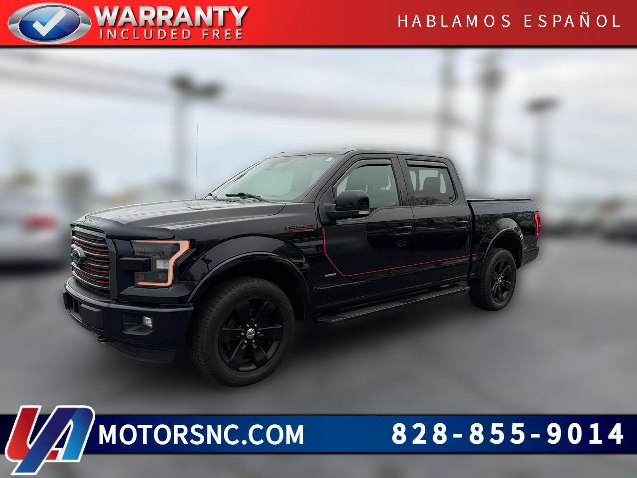 2016 Ford F-150 4WD SuperCrew 145" King Ranch