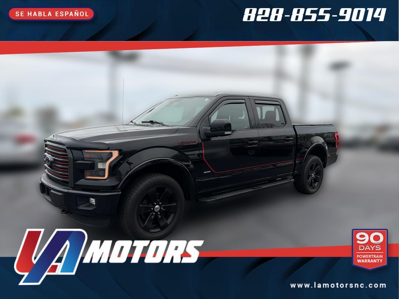 2016 Ford F-150 4WD SuperCrew 145" King Ranch