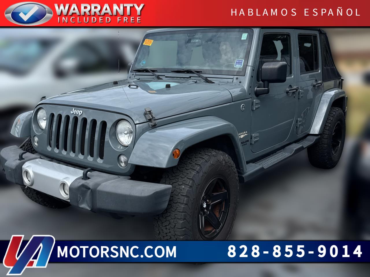Jeep Wrangler Unlimited 4WD 4dr Sahara 2014 Jeep Wrangler Unlimited 4WD 4dr Sahara 2014