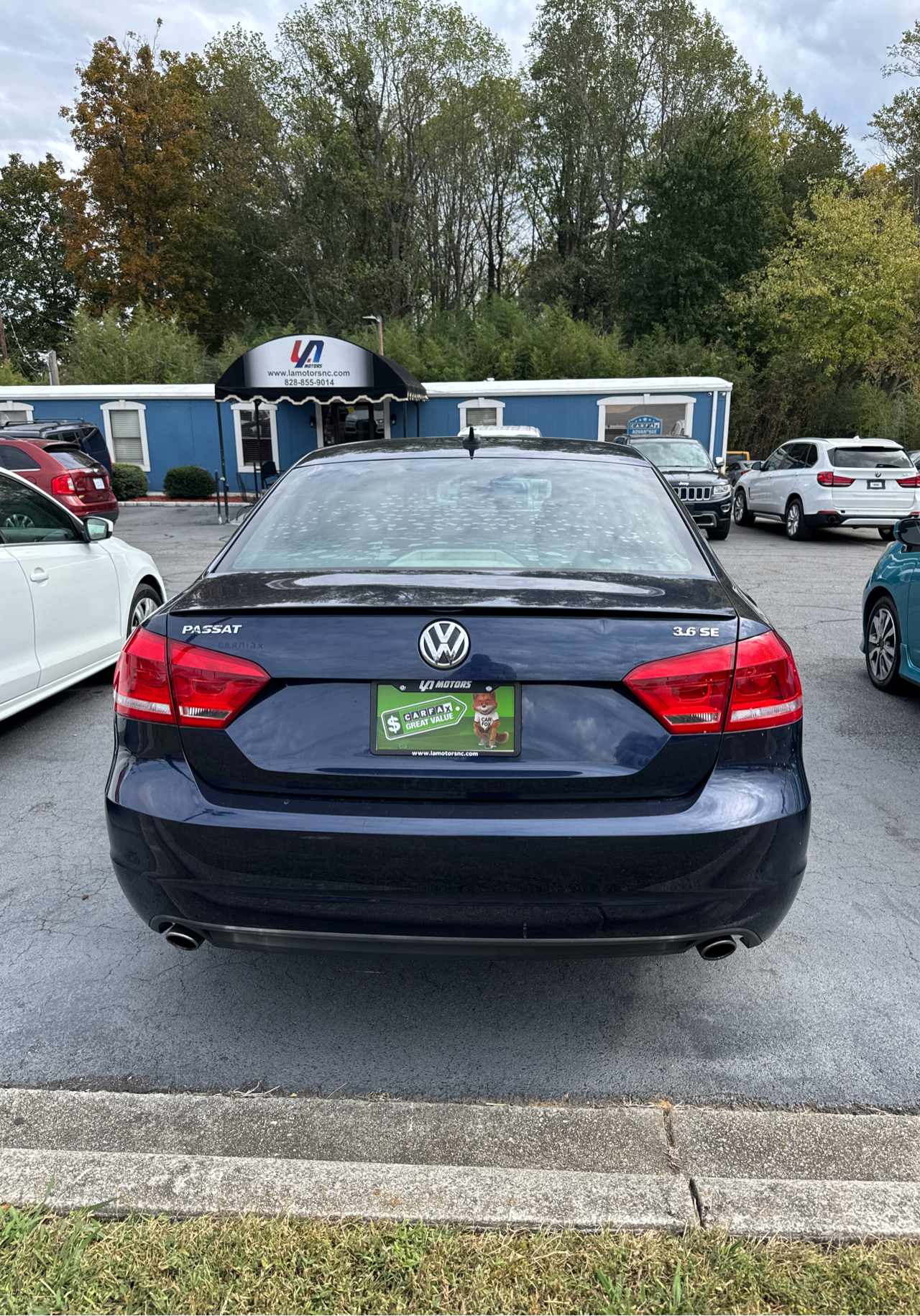 Volkswagen Passat 4dr Sdn 3.6L V6 DSG SE w/Sunroof 2013 Volkswagen Passat 4dr Sdn 3.6L V6 DSG SE w/Sunroof 2013