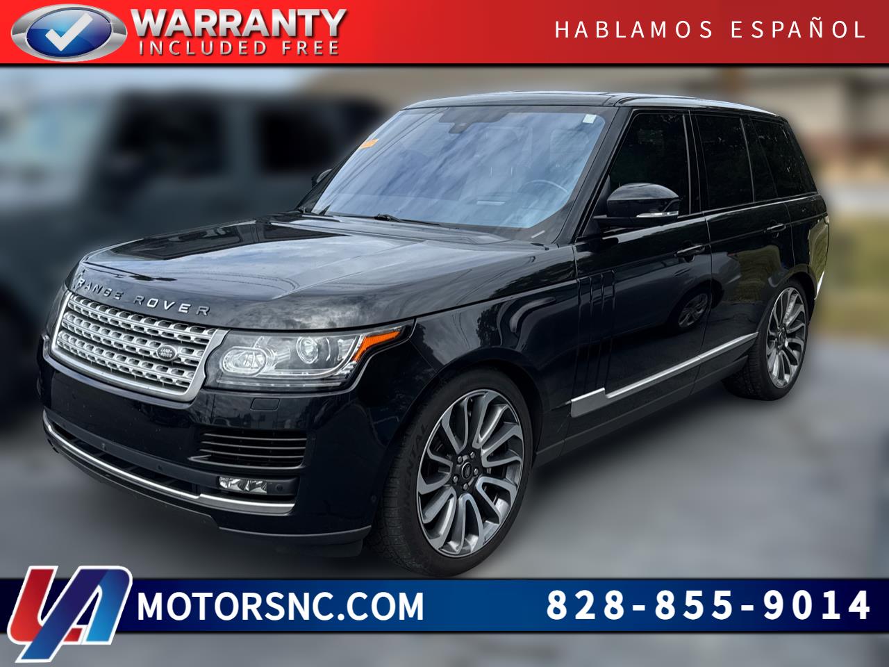Land Rover Range Rover 4WD 4dr Supercharged 2016 Land Rover Range Rover 4WD 4dr Supercharged 2016