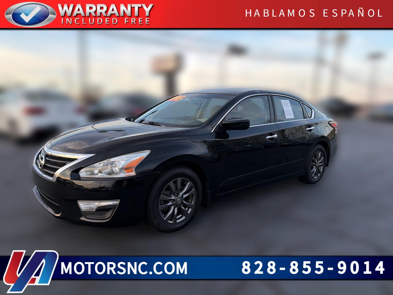 2015 Nissan Altima 4dr Sdn I4 2.5 S
