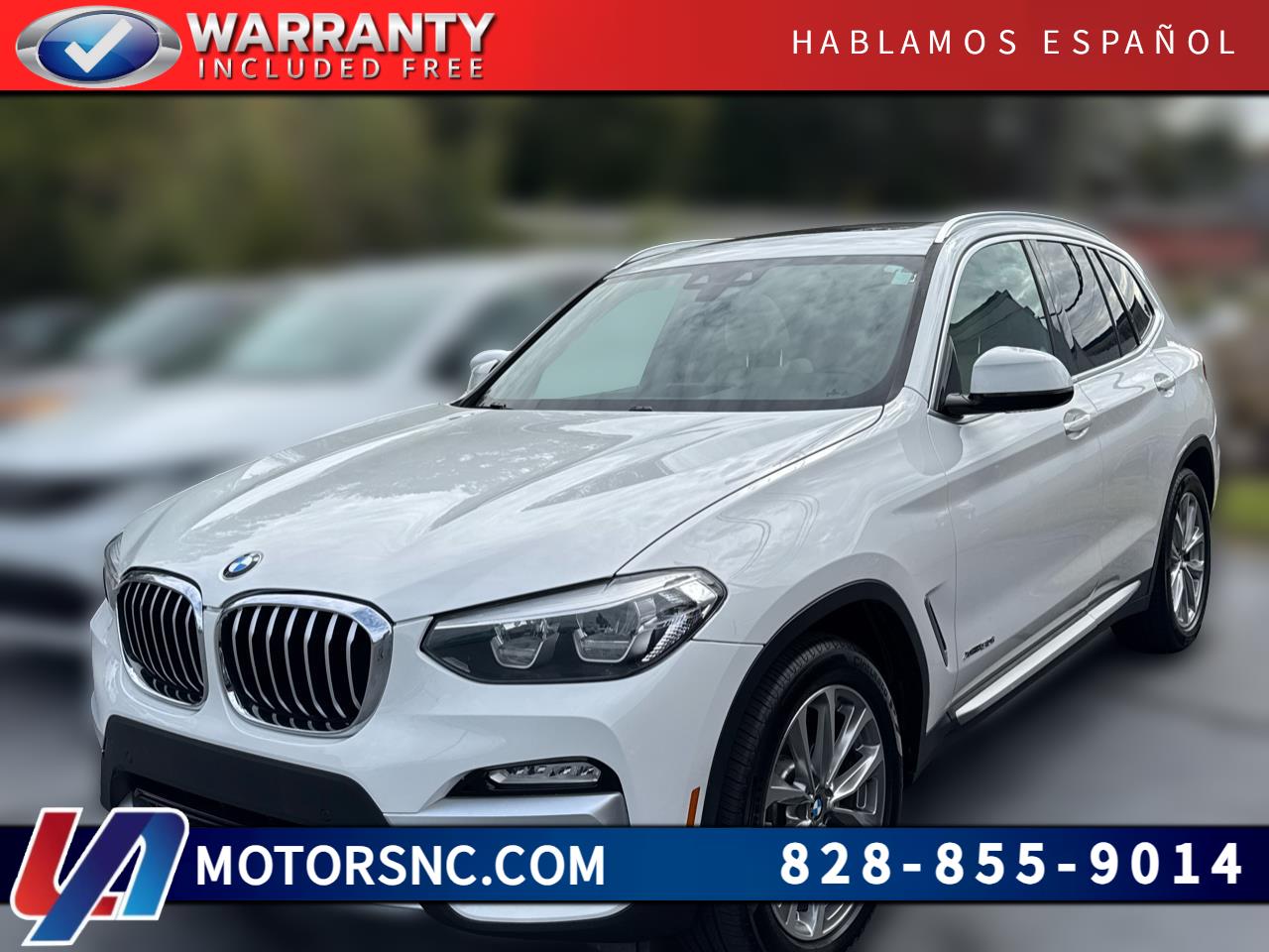 BMW X3 xDrive30i Sports Activity Vehicle 2018 BMW X3 xDrive30i Sports Activity Vehicle 2018