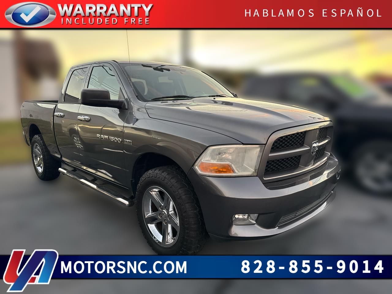 2012 RAM 1500 4WD Quad Cab 140.5" Express