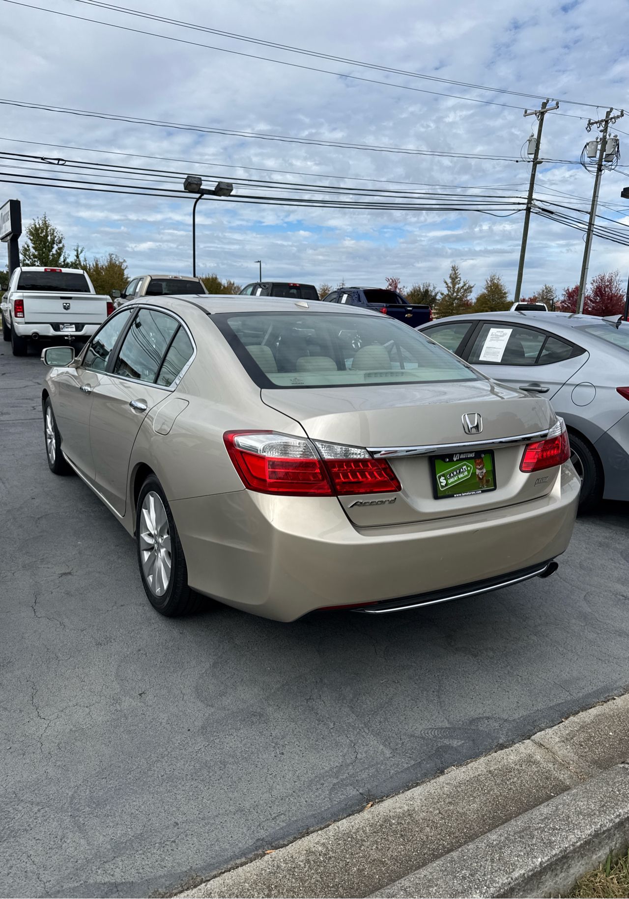Honda Accord Sdn 4dr I4 CVT EX-L 2013 Honda Accord Sdn 4dr I4 CVT EX-L 2013