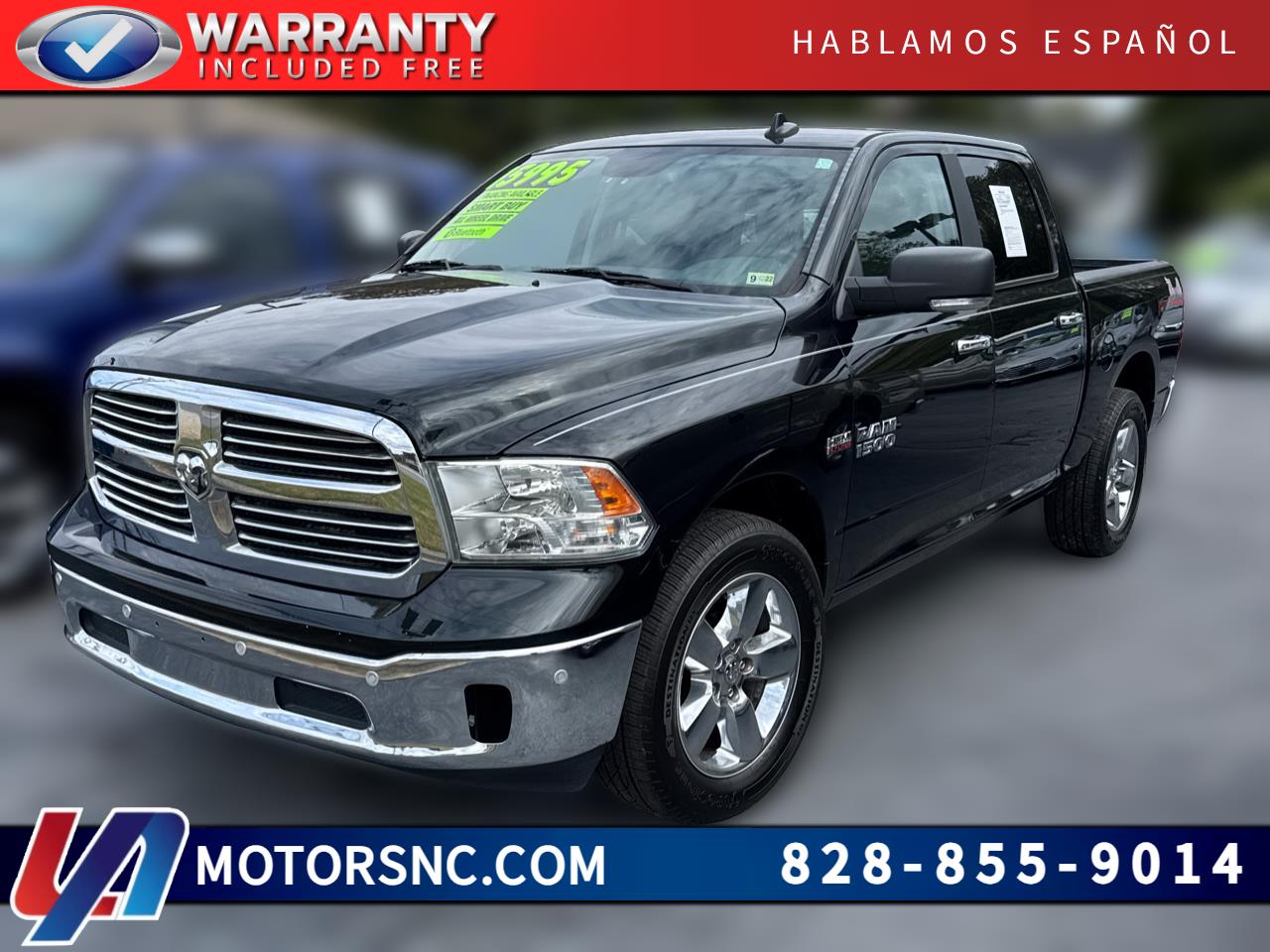 2016 RAM 1500 4WD Crew Cab 140.5" Big Horn