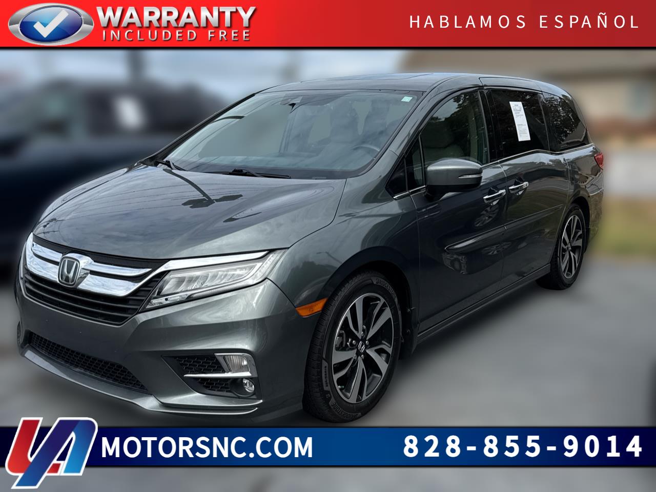 2018 Honda Odyssey Elite Auto