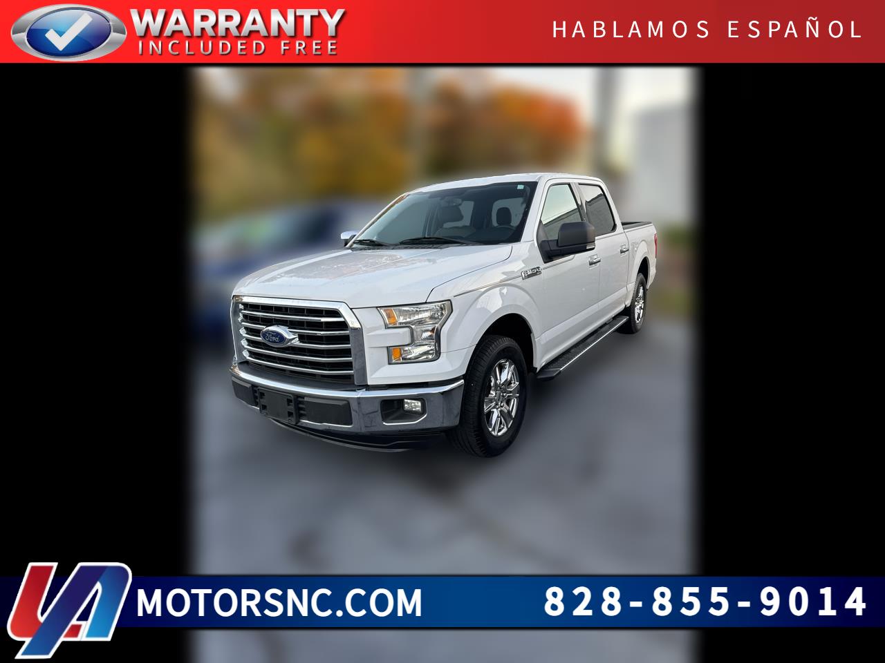 2015 Ford F-150 2WD SuperCrew 145" XLT