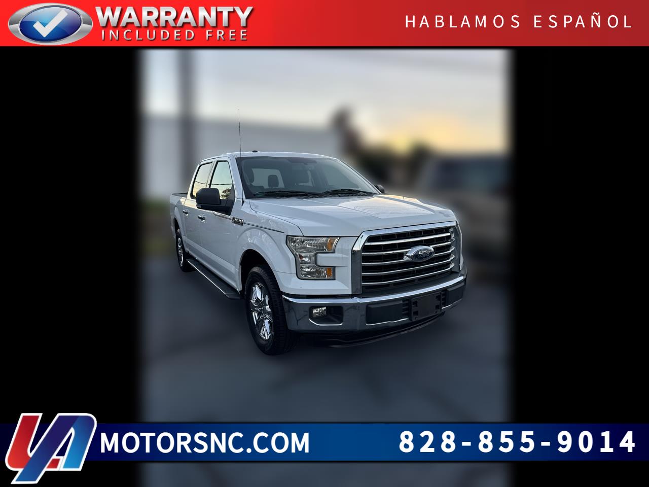 2015 Ford F-150 2WD SuperCrew 145" XLT