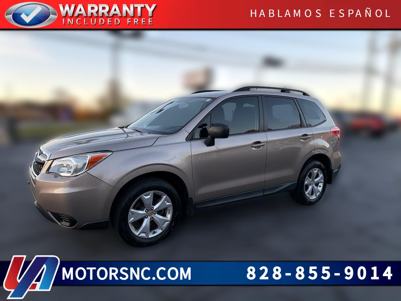 2015 Subaru Forester 4dr CVT 2.5i PZEV