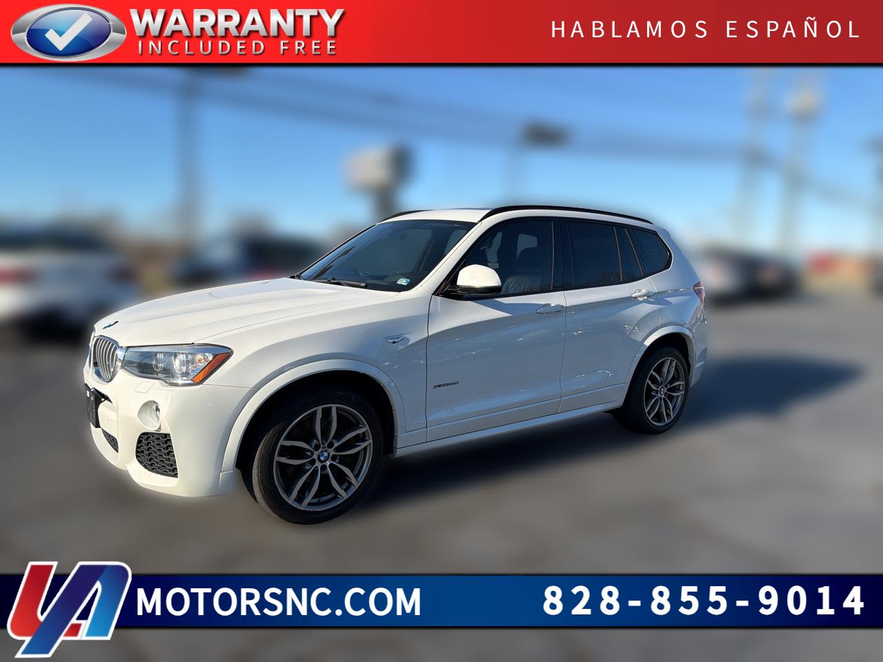 2017 BMW X3 xDrive35i Sports Activity Vehicle