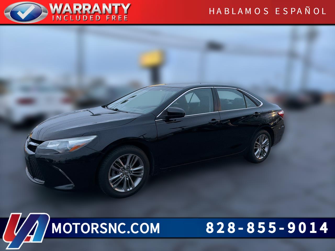 2015 Toyota Camry 4dr Sdn I4 Auto XLE (Natl)