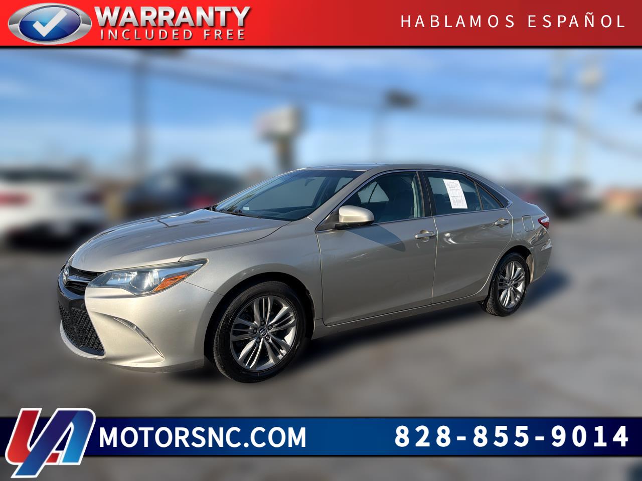 2015 Toyota Camry 4dr Sdn I4 Auto XLE (Natl)