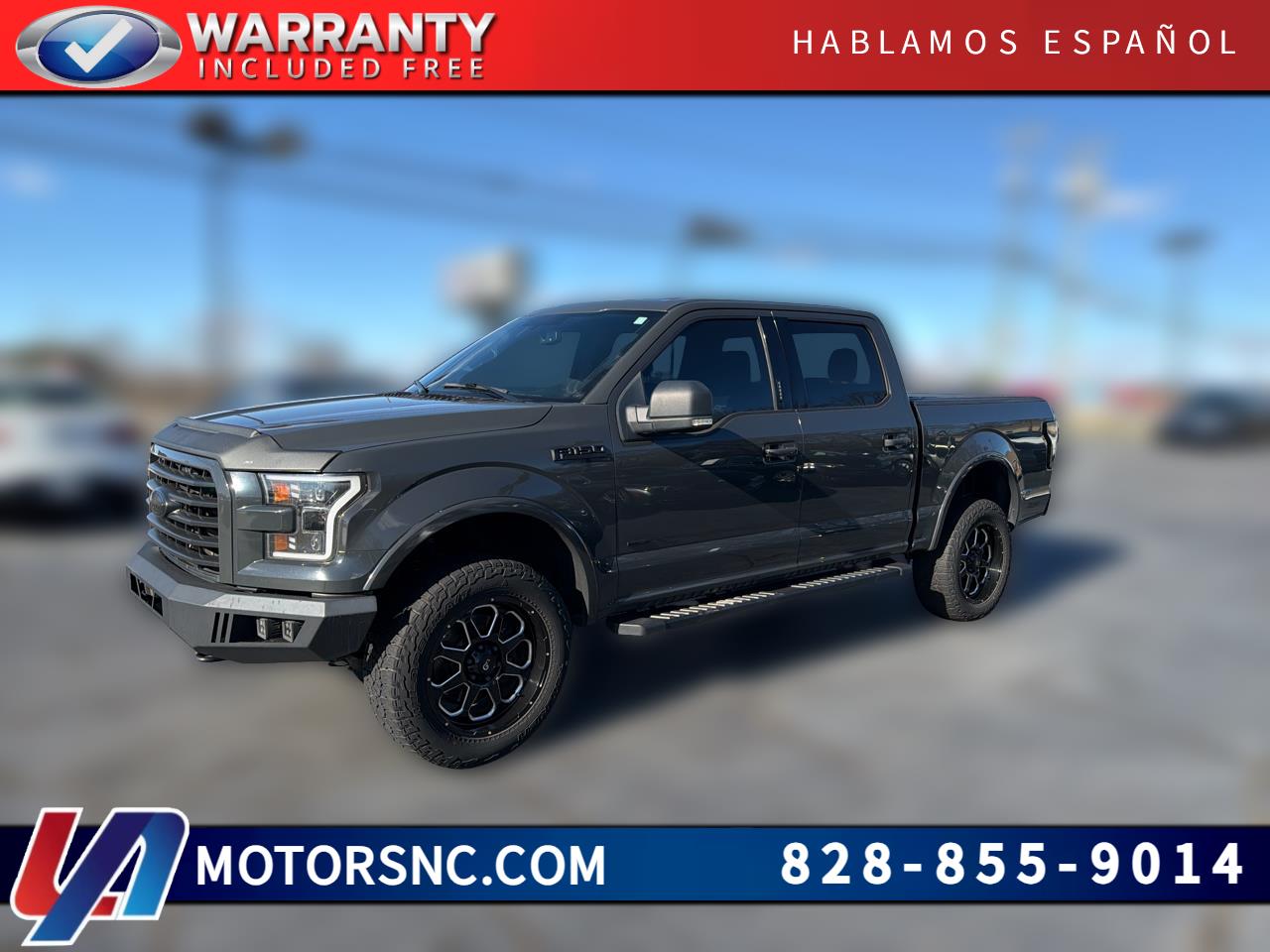 2016 Ford F-150 4WD SuperCrew 139" XLT