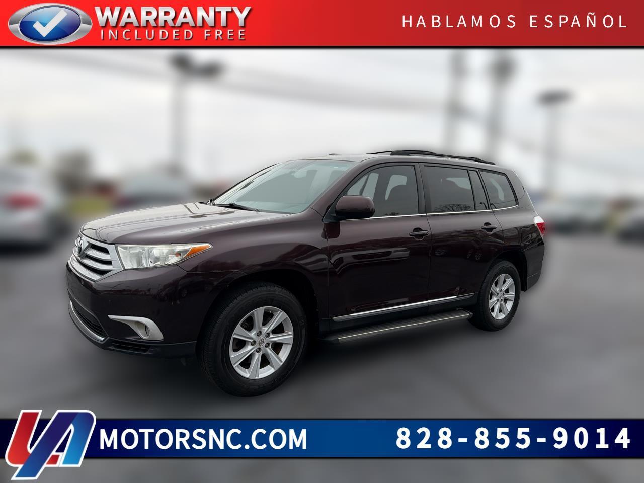 2012 Toyota Highlander FWD 4dr I4 (Natl)