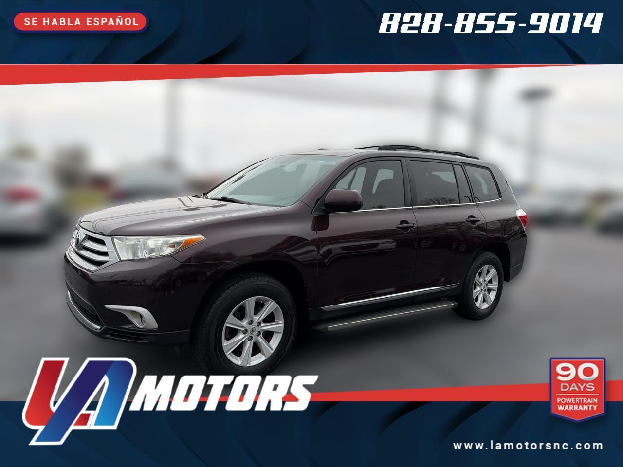 Toyota Highlander FWD 4dr I4 (Natl) 2012