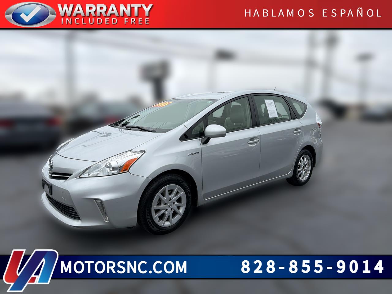 Toyota Prius V 5dr Wgn Three (Natl) 2012